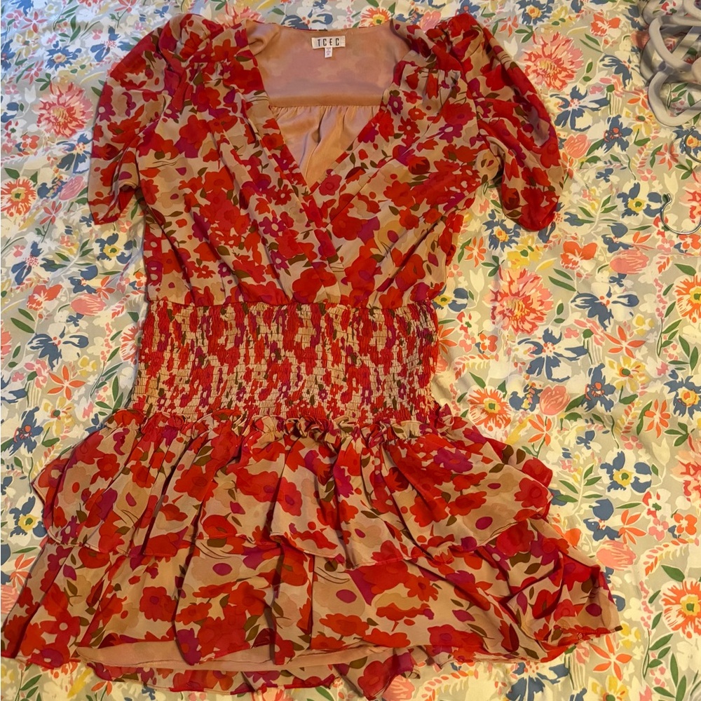 TCEC Multicolor Floral Dress